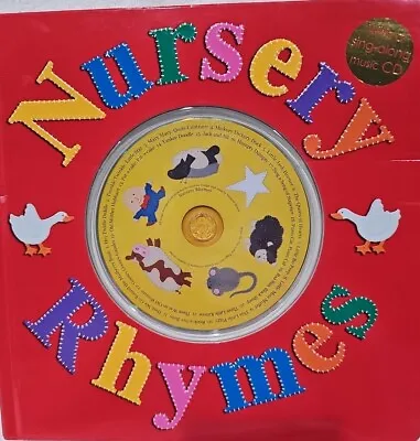 Nursery Rhymes: With A Sing-Along Music CD - 031249808X Hardcover Roger Priddy • $3.75