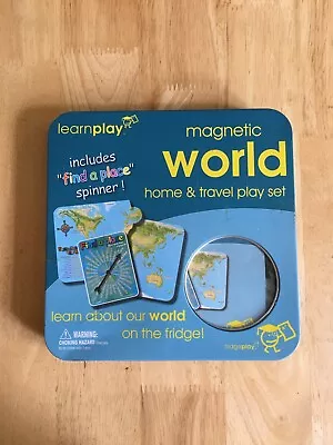 Learn Play Magnetic World Home & Travel Play Set  • £2.49