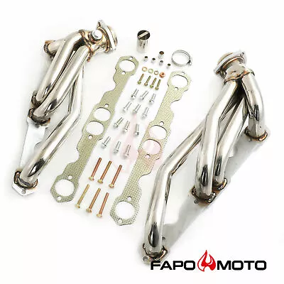 FAPO Shorty Headers For Chevy GMC 88-95 C1500 K1500 C2500 K2500 305 350 5.0 5.7L • $209.99