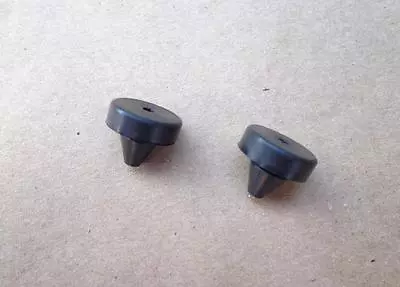 $14.82 • Buy 2 Hood To Fender Rubber Bumpers! 1949-59 Gm Chevy Chevrolet Gmc Trucks 35-42z