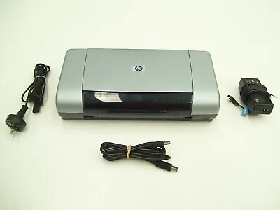 Hp Dj450 450 Inkjet Portable Mobile Inkjet Printer Usb Infrared Irda Battery • $174.70