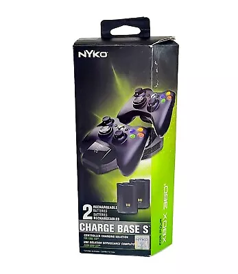 Nyko Technologies 86074 Charge Base S For Xbox 360 - Black  • $24.99