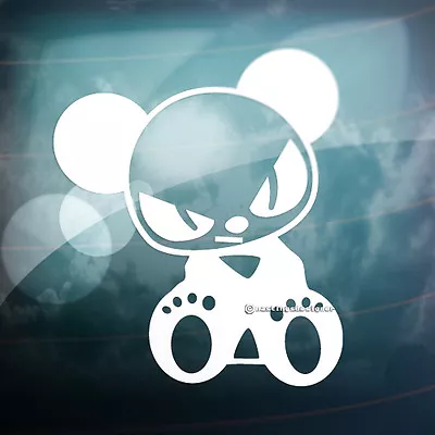 £2.30 • Buy 2x EVIL PANDA Car,Bike,Window,Bumper JDM DUB VAG DRIFT Vinyl Decal Stickers