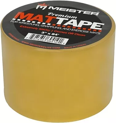 Premium Mat Tape For Wrestling Grappling And Exercise Mats Clear • $35.95