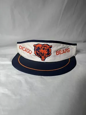 Vintage Chicago Bears Snapback Visor Hat Nos • $10