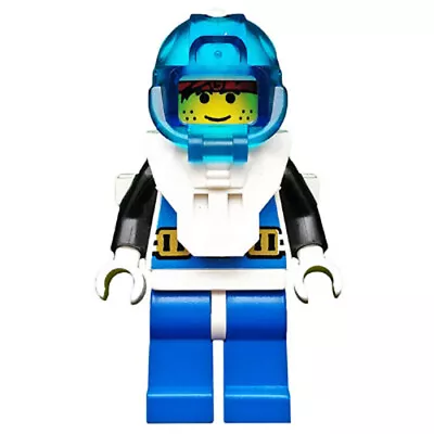 LEGO Aquazone - Jock Clouseau Aquanaut Minifigure - From #6195 Neptune Discovery • $17.95