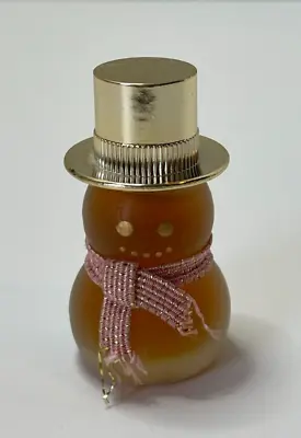Vintage AVON Mini Snowman Petite Perfume-Full • $4.89