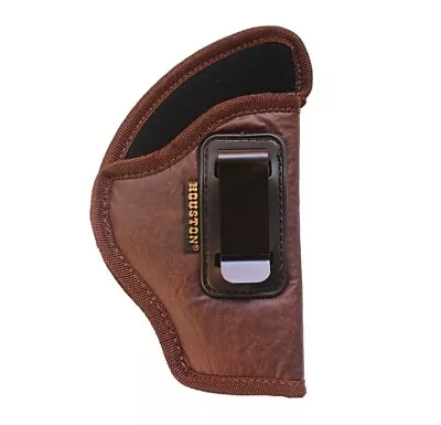 NEW BROWN IWB Soft Leather Holster Houston - You'll Forget It's On! Choose Model • $24.95