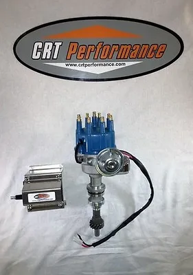 Ford 351c/m 400-429-460 Small Hei Distributor Blue + Hi Output 60000v Coil  • $139.83