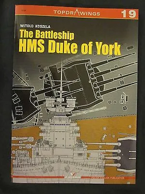 Kagero - The Battleship HMS Duke Of York (Topdrawings 19) • $15.99