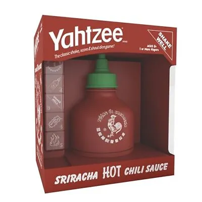 YAHTZEE: Sriracha | Collectible Sriracha Bottle Dice Cup  • $19.99