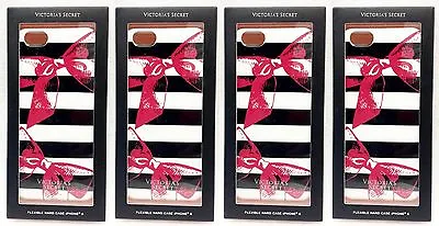 £88.92 • Buy 4 Victoria's Secret BLACK STRIPE BOW IPhone 6 Phone Hard Case Bulk Wholesale