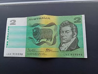 Australian 2 Dollar Note 1980's • £5
