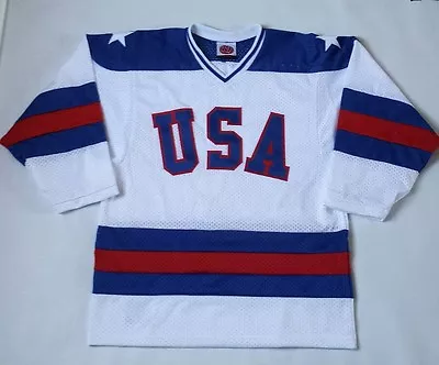 Miracle On Ice USA Hockey Jersey By K1 Size S • $119