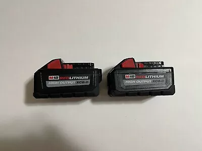 2packs Genuine Milwaukee M18 48-11-1880 8.0 AH Battery 18V XC High Output 18V • $85