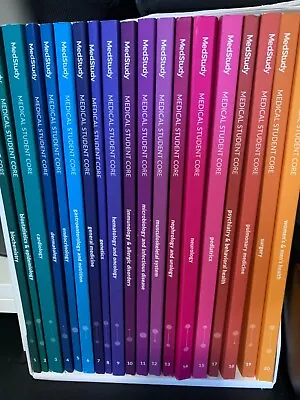 Medstudy Medical Student Core Books 1-20 ALL SUBJECTS • $250