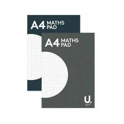 A4 Graph Paper Maths Exercise Book Square School Office Pad • £3.79