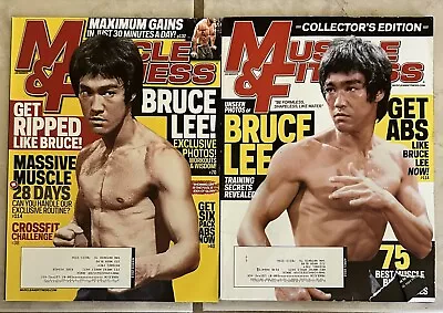 Muscle And Fitness Magazine Bruce Lee Lot Of 2 • $20