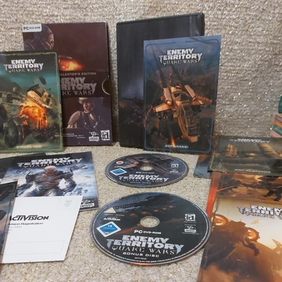 £9.99 • Buy Enemy Territory Quake Wars Limited Edition  PC Game 2 Disc With Cards