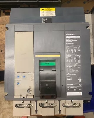 Square D Powerpact  PJ800 Breaker PJA36080CU31A 800 Amp Micrologic 3.0 • $1575