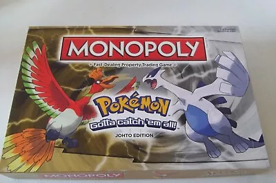 Monopoly Pokemon Johto Edition (Hasbro 2016) Board Game - Incomplete • $11.95