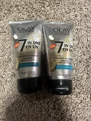 Olay Total Effects 7 In 1 Foaming Cleanser 5oz Revitalizing (2 Pack) • $12.46