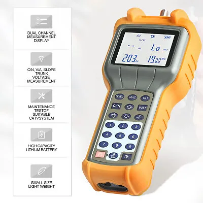 RY S110 CATV Cable TV Handle Digital Signal Level Meter DB Tester 47MHz ~870MHz • $80.99