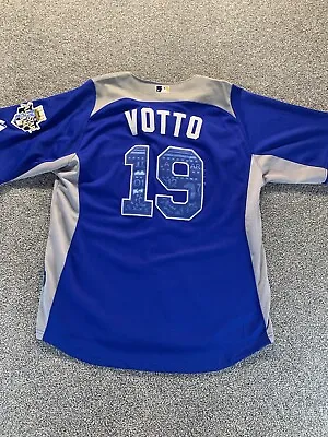 $44.99 • Buy Joey Votto 19 National League MLB All Star Game 2012 Majestic Jersey 2XL Size 52