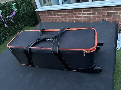 Walimex Pro Studio Bag Trolley Size S.With Removable Inners.  Broken Handle • £45