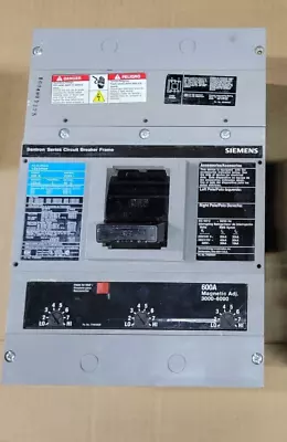 Siemens Ld63f600 Sentron  3 Pole 600 Amp Circuit Breaker • $522.49