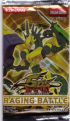 YUGIOH BOOSTER • Raging Battle 1st Edition Furious Battle 1st Edition SEALED • £56.54
