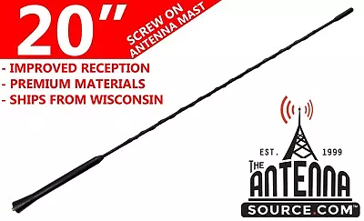 20  FUBA STYLE ANTENNA MAST - FITS: 2011-2020 Mini Cooper Countryman • $18.99