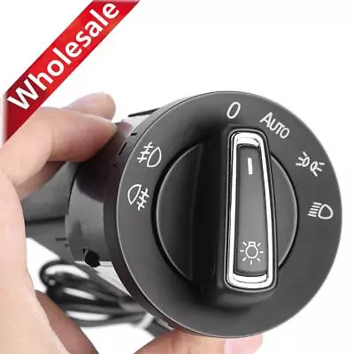 Headlight Switch Chrome Light Sensor Module Fit VW Golf Mk4 Passat Polo • $30.39