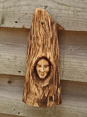 £19.99 • Buy Chainsaw Carved Green Man / Wood Spirit  
