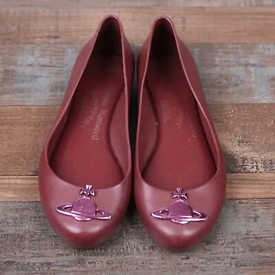 Vivienne Westwood Anglomania Melissa Flats Womens Size EUR 36  US 5 • $42