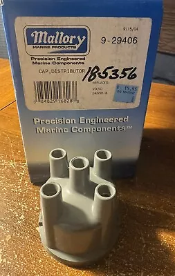 Mallory 9-29406 Distributor Cap Also Volvo 243797-8 Sierra 18-5356 New In Box • $13.99