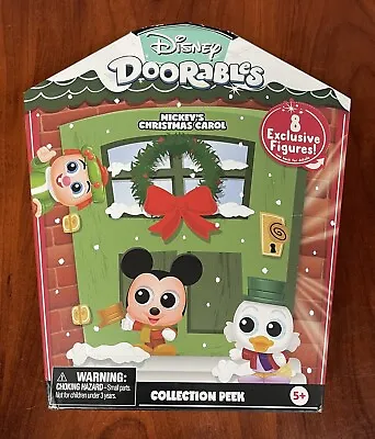 Disney Doorables MICKEY’S CHRISTMAS CAROL; 8 Exclusive Figures - Sealed • $30