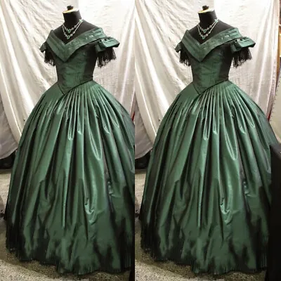 Victorian 1950s Quinceanera Dress Vintage Princess Evening Prom Party Ball Gowns • $137.01