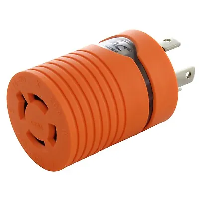 30A 125/250V NEMA L14-30 Male Plug To 20A 125/250V NEMA L14-20 Female Connector • $29.99