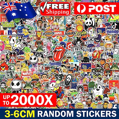 UPTO 1000 Skate Stickers Bomb Logo Santa Cruz Car Laptop Phone Vinyl Skateboard • $4.95