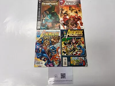 4 MARVEL Comic Books Ultimates #26 AAFES #6 Avengers #2 Avengers Log #1 76 KM11 • $10.40