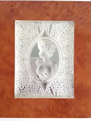 Lalique Nude Femme Fougere Sandalwood & Nude Frosted Glass Jewelry Box • $1650