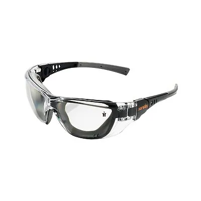 Scruffs Work Falcon Anti-Fog Lens Safety Light Specs Glasses Black - T54173 • £13.21