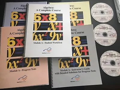 VideoText Interactive Algebra Module A • $70