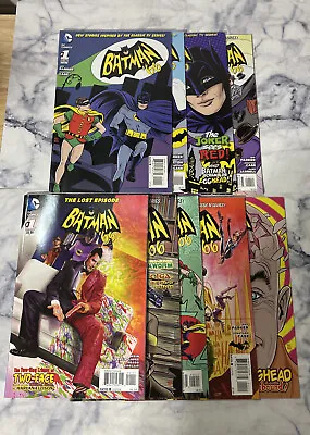 Batman '66 Lot Of 9 Issues #1-6 11 16 & The Lost Episodes #1 DC Comics 2013-15 • $49.99