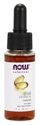 Now Foods Solutions E-Oil 23000 IU 1 Oz Liquid • $18.71