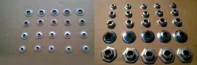 45 Emblem/trim/bezel Retainers! For Old School Classic Vehicles - Car Pickup Etc • $8.95