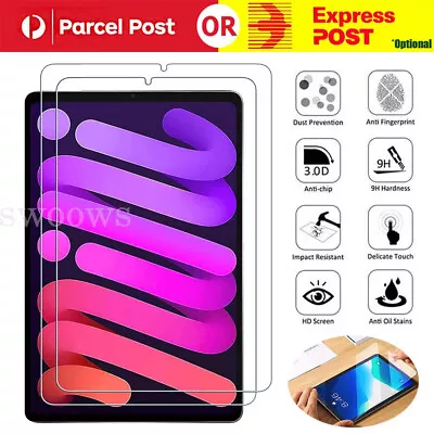 Full Coverage Tempered Glass Screen Protector For Apple IPad Mini 6 5th 6th Air4 • $10.15