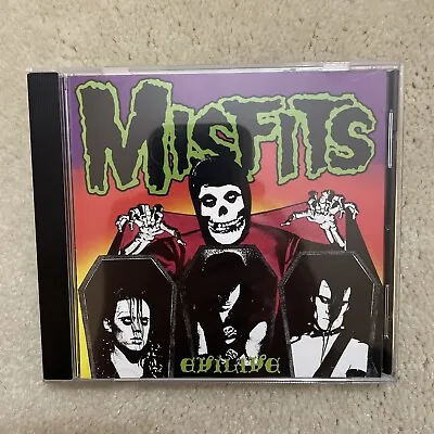 Evilive [PA] By Misfits (U.S.) (CD 1997 Plan 9) NM+ Like New Glenn Danzig OOP • $49.99