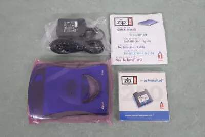 £0.99 • Buy Iomega Zip 250 Drive With 250MB Disk - New - Never Opened